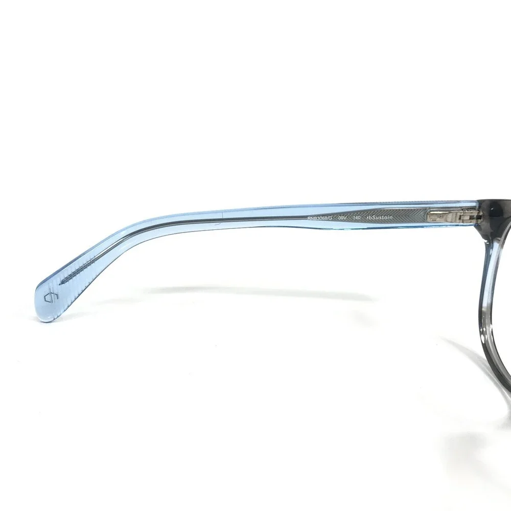 Rag & Bone Eyeglasses Frames RNB3068/G 09V Gradient Blue Gray Cat Eye 52-16-140